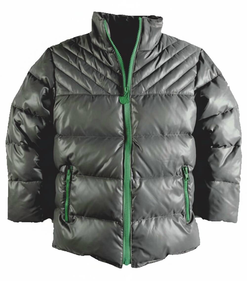 NEW APPAMAN kids allen down puffer jacket in vintage black